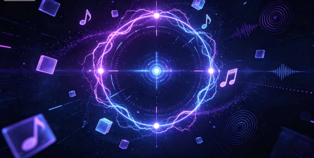 Midnight Electronic Music Tap Game Image 2
