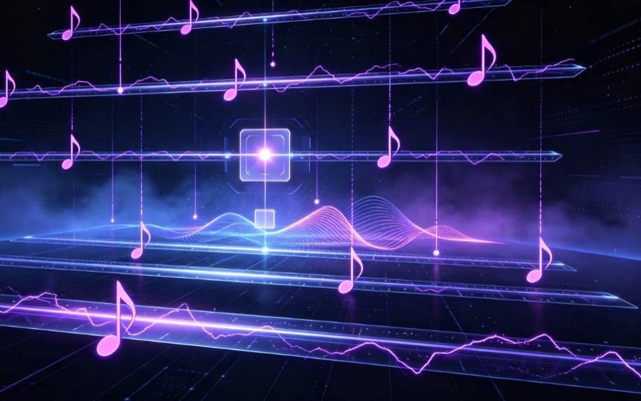 Midnight Electronic Music Tap Game